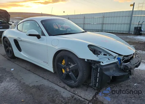 2015 Porsche Cayman S z USA, uszkodzony, nr VIN WP0AB2A81FK184389